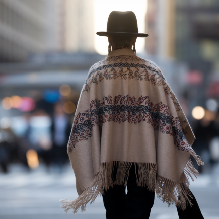 Comment porter un poncho en mode chic et tendance ?