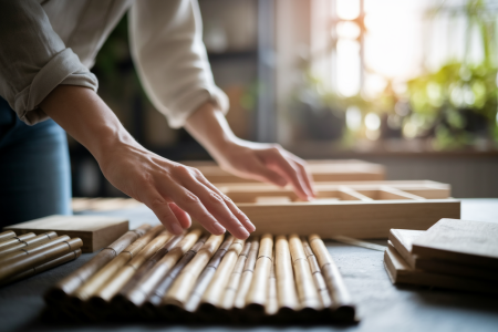Rénovation écologique : matériaux durables pour une maison au féminin