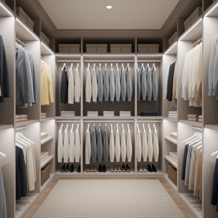 Rénovation d'un dressing : les erreurs à éviter pour optimiser l'espace