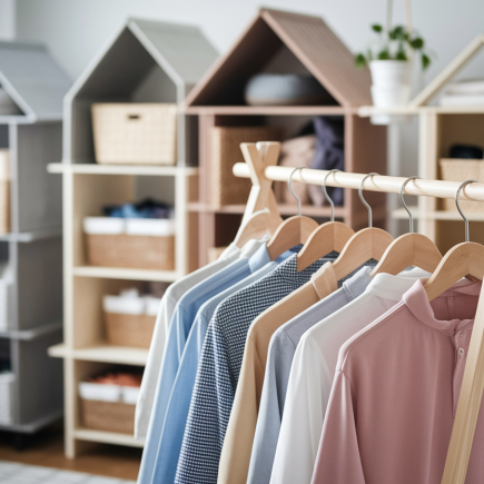Organisation d'un dressing familial : solutions pratiques de rangement à fabriquer soi-même
