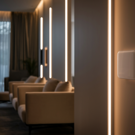Domotique discrète : intégration esthétique dans un intérieur raffiné