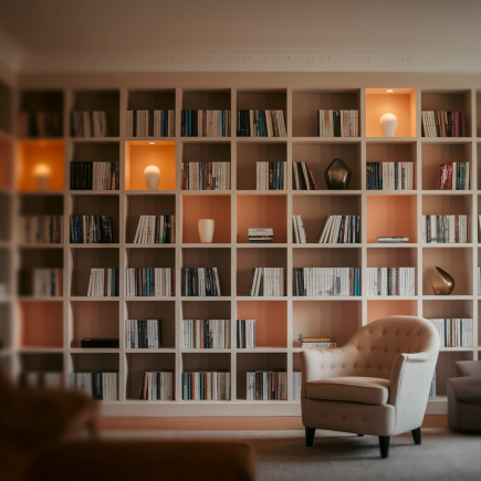 Bibliothèques sur mesure : solutions créatives pour toutes les pièces